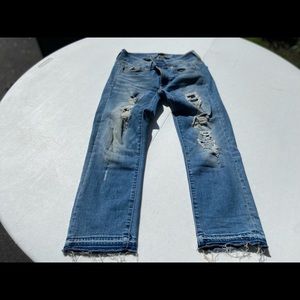 American Eagle Artist Crop Capris